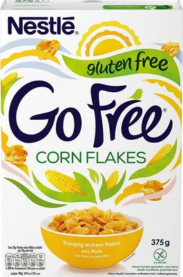 Produktbild von Go Free Cornflakes - geschmackvoll glutenfrei! 10x375g