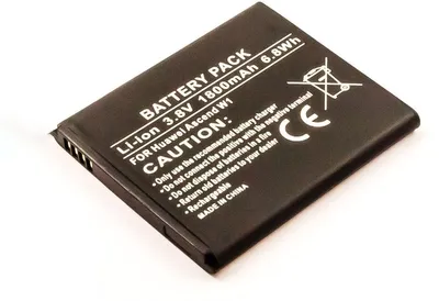 Produktbild von Akku für Huawei Ascend Y360-U61 Li-Ion 3,7 Volt 1500 mAh schwarz.