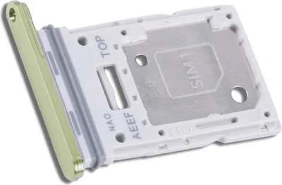 Produktbild von Samsung Galaxy A55 5G – SIM-Kartenhalter – Original Ersatzteil – Zitronengelb