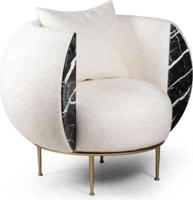 Produktbild von Design Wohnzimmer Sessel Luxus Couch Neu Polster Modern Textil Neu Polstermöbel