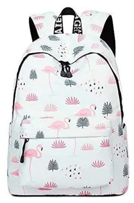 Productafbeelding van Rugtas voor meisjes, geschikt voor school, met laptopvak, waterafstotend, voor tieners, als dagrugzak