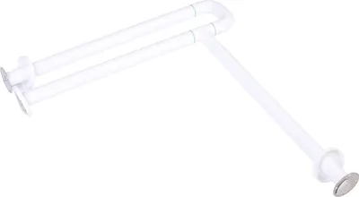 Produktbild von Toilet Safety Rail Prevent Slip Foldable Toilet Grab Bar with Luminous Ring for Seniors Disabled White