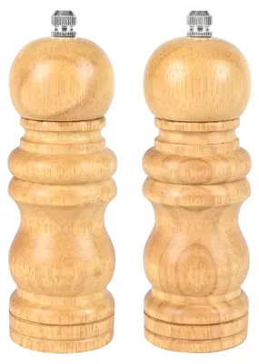 Produktbild von Salz- und Pfeffermuhlenset - 14 cm - 2 Stuck - Pfefferstreuer/Salzstreuer