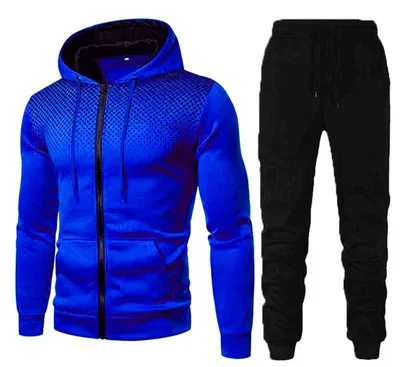 Imagen del producto de Conjunto deportivo para hombre, ideal para entrenar, con estampado de golf y un corte cómodo