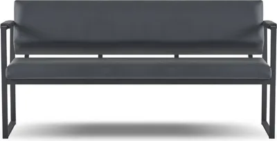 Produktbild von Schwarz-Braune Arbeitszimmer Garnitur Edle 3-Sitzer 2x Sessel Couchtisch