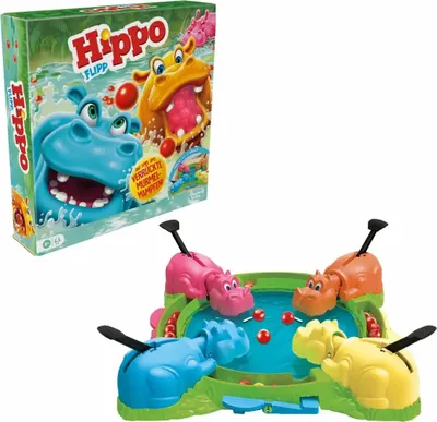 Produktbild von Hasbro Gaming Hippo Flipp, 4 Jahr(e), 10 min