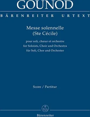 Produktbild von Messe solennelle (Ste Cécile)für Soli, gem Chor und Orchester