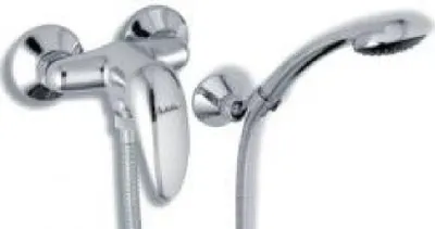 Produktbild von Novaservis Metalia 55 - Duschwandarmatur-Aufputz, mit Kopfbrause, chrom 55061,0