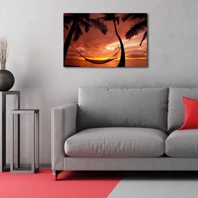 Produktbild von Wallity, 4570HW- CVT1370, Bunt, Leinwandbilder, 45 x 70 cm, 100% Wildleder -Leinwand