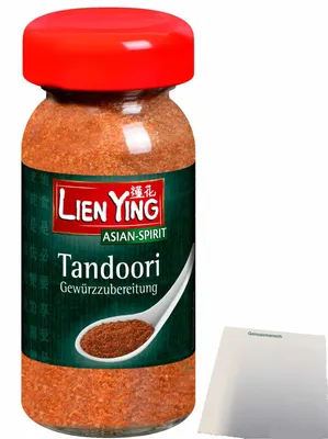 Produktbild von Lien Ying Tandoori Gewürzzubereitung (30g Glas) + usy Block