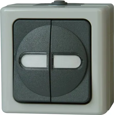 Produktbild von Kopp 560556003, Tasten, Schwarz, Grau, 5 Stück(e), 250 V, 10 A