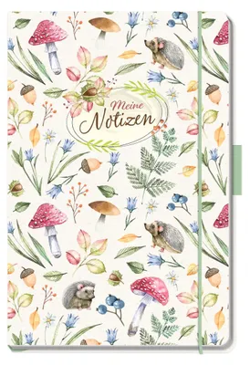 Produktbild von Trötsch Notizbuch klein Waldidylle
