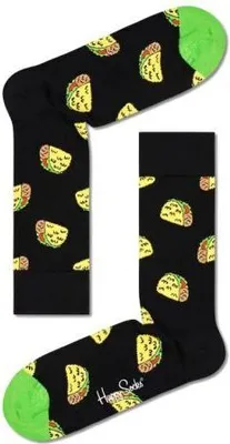 Obrázek produktu pro HAPPY SOCKS Taco To Go - černé - 36/40