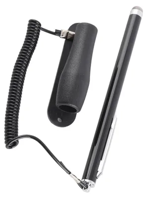 Produktbild von Kapazitiver Touchscreen-Stift aus schwarzem Metall mit hoher Empfindlichkeit für Mobiltelefon-