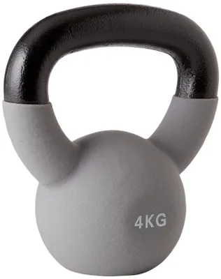 Immagine prodotto di Manubrio kettlebell da 4 kg, in ghisa, ideale per l'allenamento della forza a casa