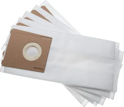 Produktbild von vhbw 5x Turbofilter kompatibel mit Bosch Ventaro PSM1400A, PSM 1400, PSM1400 Schwingschleifer, Exzenterschleifer - Mikrovlies-Staubbeutel Set Weiß