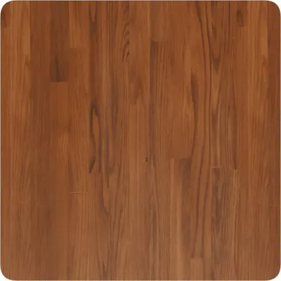 Image de vidaXL Plateau de table carré brun foncé 60x60x1,5cm Chêne traité