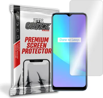 Zdjęcie produktu dla Hybrydowe szkło GrizzGlass HybridGlass dla Realme C25s