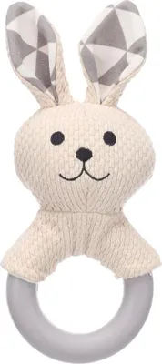 Image de Jouet pour chiens Flamingo pour chiots Rabbo lapin blanc
