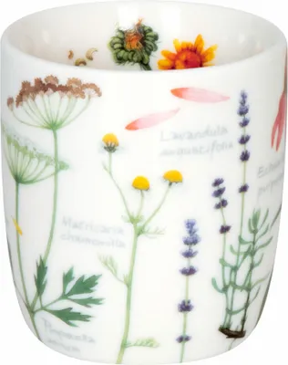 Immagine prodotto di Könitz Becher Natures Diversity - Teaherbs, Tasse, Kaffeebecher, New Bone China, Bunt, 200 ml, 11 7 268 2677