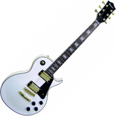 Immagine prodotto di Chitarra elettrica DIMAVERY LP-520, bianco/oro