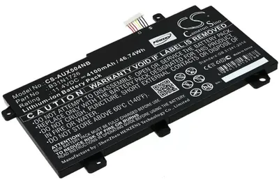 Produktbild von Akku für Asus TUFFX504GE Li-Ion 11,4 Volt 3900 mAh schwarz.