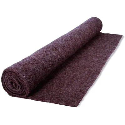 Zdjęcie produktu dla Mata ochronna Noor z owczej wełny do ochrony przed chwastami i zimą, rozmiar ok. 100 x 150 cm, kolor szary/brązowy; 155002-4