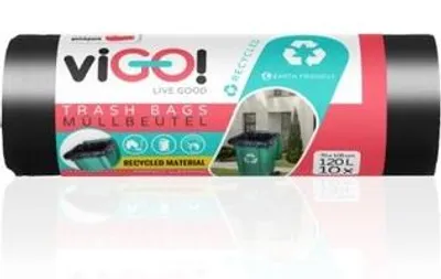 Zdjęcie produktu dla Worki na śmieci VIGO EKO 120 litrów 20 sztuk
