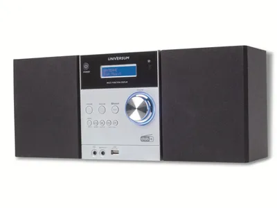 Produktbild von Stereo systém Universum MS 300-21, CD, rádio DAB+, Bluetooth, USB, stříbrný