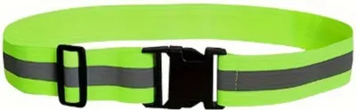 Produktbild von Fluoreszierende Grün Reflektorband Sicherheitsgürtel, Reflektierende Weste für Joggen Elastisch Verstellbaren Reflektor, Hohe Sichtbarkeit Reflektoren Gurt Reflexgurt