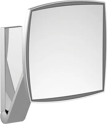 Obrázek produktu pro Toaletní zrcadlo Keuco iLook_move 200 x 200 mm, osvětlené, chromované