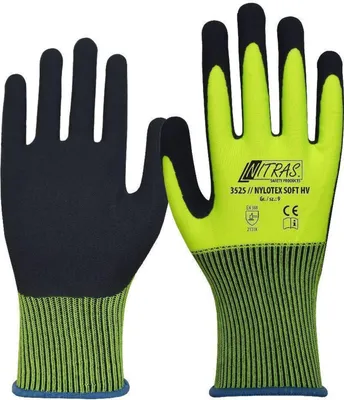 Produktbild von Arbeitshandschuhe | 144 Paar Nitras Nylotex Soft HV Handschuhe | Gr. 7 - 12