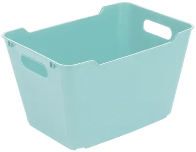 Produktbild von Keeeper Aufbewahrungsbox Lotta, 12L, Lifestyle-Box, ca. 35,5 x 23,5 x 20 cm, Mint/Türkis
