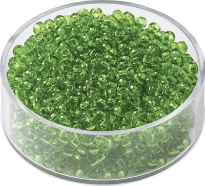 Produktbild von KNORR PRANDELL 213105440 Böhmische Rocailles Ø 25 mm Glas grün