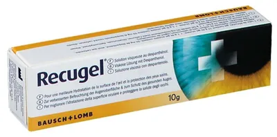 Obrázok produktu pre RECUGEL očný gél s dexpanthenolom, tubus 10 g