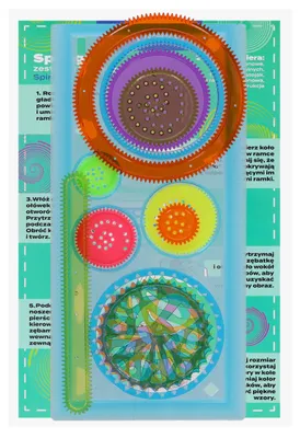 Image de Kit créatif Spirograph Starpak
