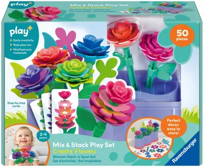 Produktbild von Blumen Steck- und Spiel-Set: Meine kreative Blütenwelt Ravensburger 12034164