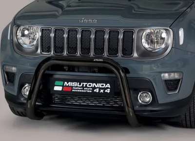 Obrázok produktu pre J&J Automotive | Predné rámy pre Jeep Renegade 2018-vyššie 76mm čierny