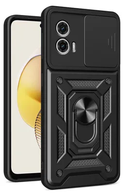 Zdjęcie produktu dla Techsuit CamShield etui do Motorola Moto G73 - Czarne