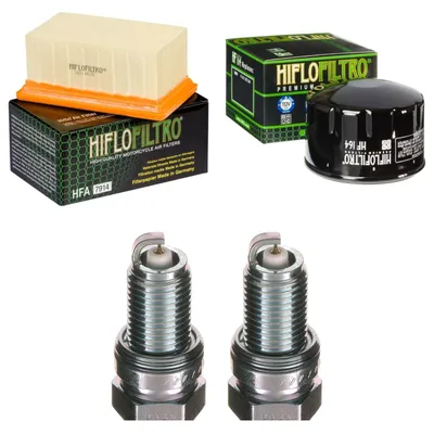 Immagine prodotto di Kit di manutenzione per BMW R 1200 NineT-5 ABS 2020: filtro aria, filtro olio, candele di accensione di pamoto - Nuovo