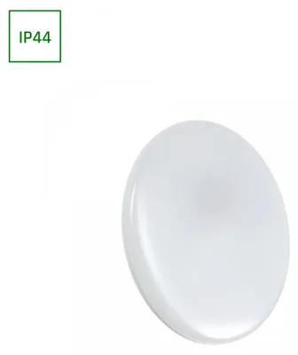 Obrázok produktu pre Spectrum LED nástenné a stropné svietidlo Nymphea Eco 2, biela, okrúhle, priemer 33 cm, IP44, 28W, 2000 lm, neutrálna biela, 4000K