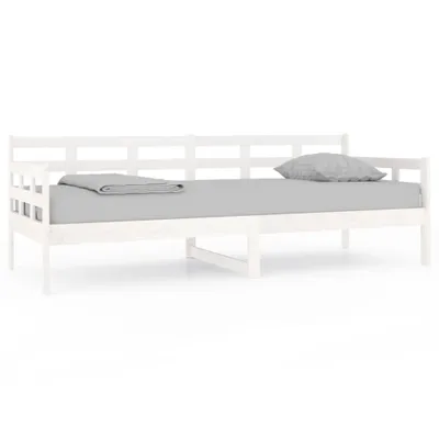 Obrázek produktu pro Válenda bílá masivní borové dřevo 80 x 200 cm
