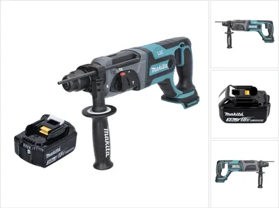 Image de Makita DHR 241 F1 Perforateur sans fil 18V 2,0J SDS plus + 1x Batterie 3,0 Ah - sans chargeur.
