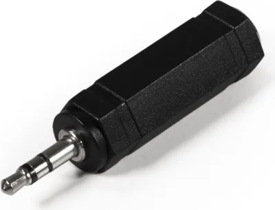 Produktbild von Kopfhöhrer-Adapter HOLLYWOOD, AUX Klinke 6,35mm auf 3,5mm, Stereo