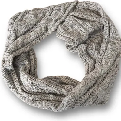 beige Loop Schal