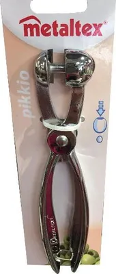 Image de Dénoyauteur cerises/olives chromé – Pikkio – Metaltex