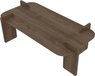 Produktbild von CALICOSY - Rechteckiger Couchtisch mit abgerundeten kanten L120 cm RIVE