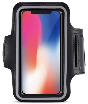 Produktbild von Jogging Tasche für Apple iPhone X Handy Hülle Sport Lauf Armband Fitnesstasche