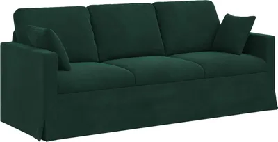 Immagine prodotto di vidaXL Divano Verde scuro 198 x 78 x 80 cm Velluto