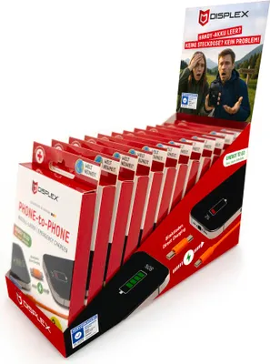 Obrázok produktu pre Displex Phone-to-Phone núdzová nabíjačka